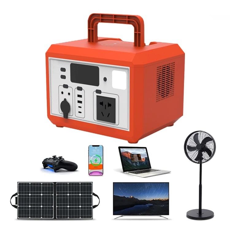 600W বহনযোগ্য লিথিয়াম ব্যাটারি পাওয়ার স্টেশন জেনারেটর আউটডোর ক্যাম্পিং আরভি মাছধরা জন্য