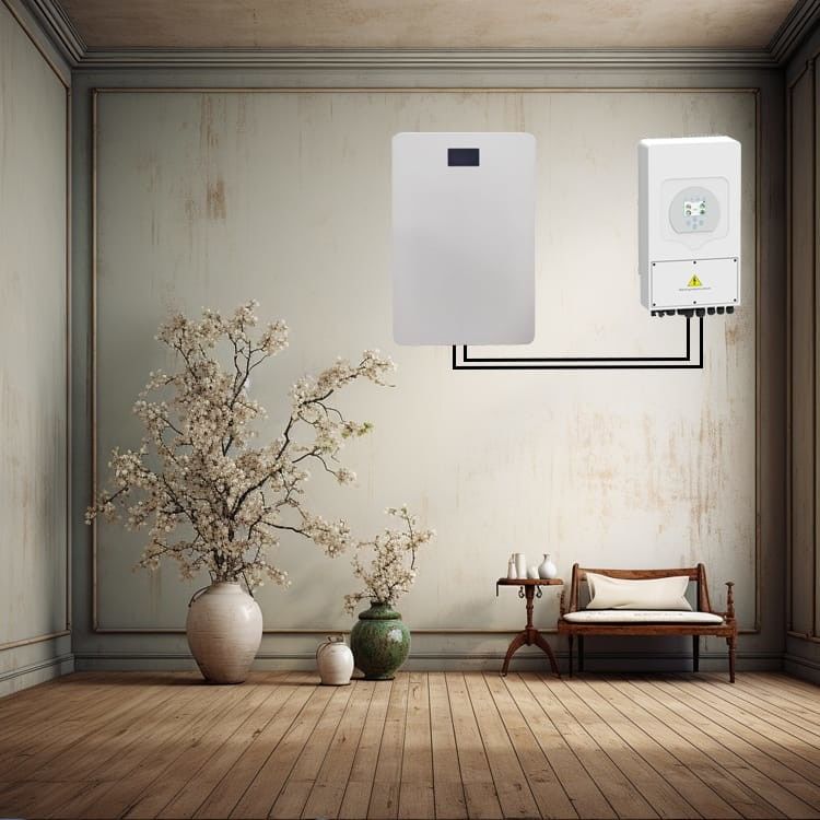 5.12kwh হাইব্রিড সোলার ওয়াল মাউন্ট লাইফপো4 ব্যাটারি অল ইন ওয়ান