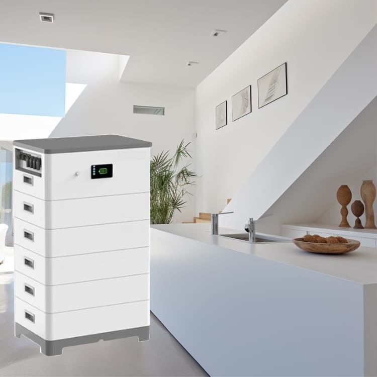 ESS 2.56KWH 5.12KWH 10.24KWH লিথিয়াম আয়ন LiFePO4 ব্যাটারি সৌর শক্তি সঞ্চয় সিস্টেম