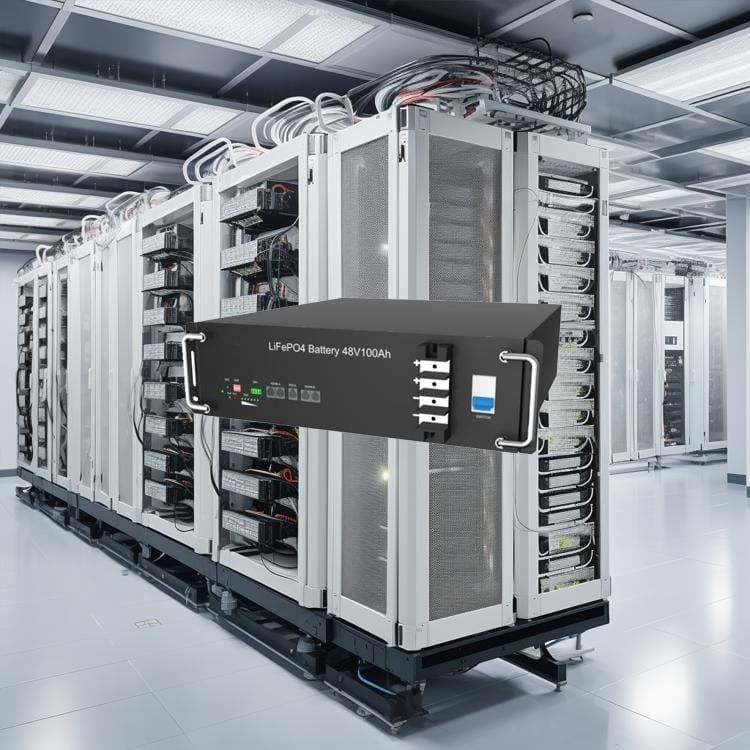 51.2v 5.12kwh র্যাক মাউন্ট লিথিয়াম ব্যাটারি শক্তি সঞ্চয় জন্য সৌর টেলিযোগাযোগ